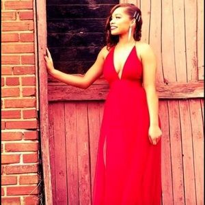 Size 5-6, Red, prom dress